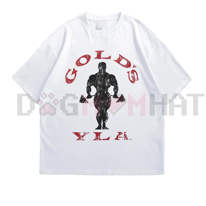 Vintage Gold’s Gym Distressed T-Shirt