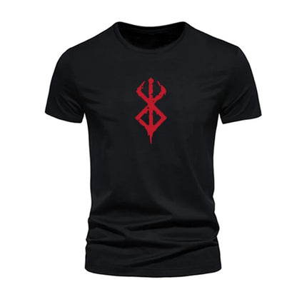 Summer Gym Sports T Shirt / Shorts Anime Printed T-shirt Compression 2-in1 Double-deck Shorts Workout Running Jogging Streetwear